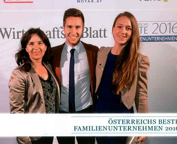 Gesellschafter radel-hahn Klimatechnik auf der Gala des WirtschaftsBlatts